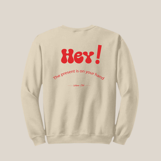 HEY REGULAR CREWNECK