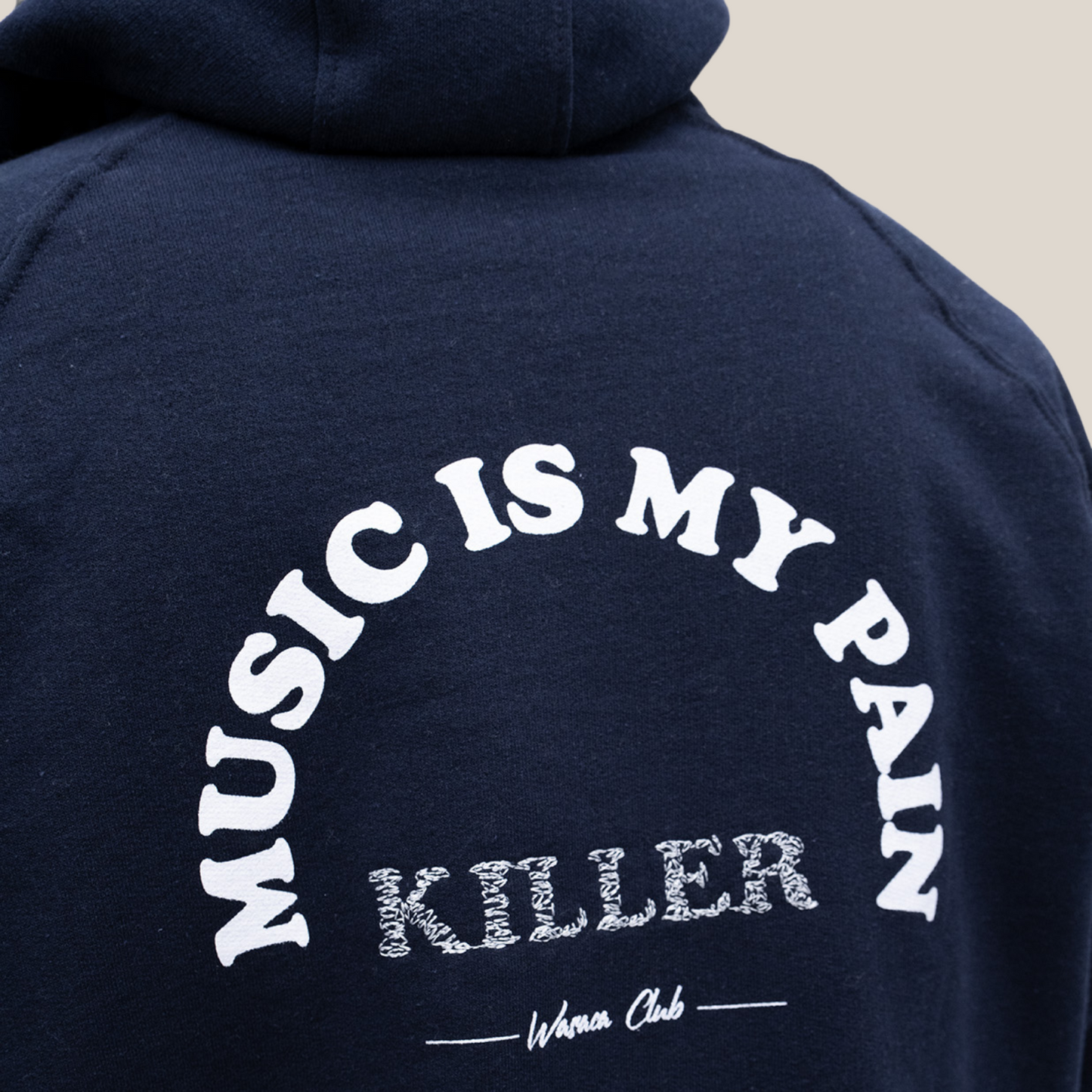 MUSIC IS MY PAIN KILLER  REGULAR HOODIE