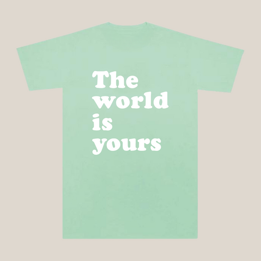 THE WORLD IS YOURS REGULAR T-SHIRT