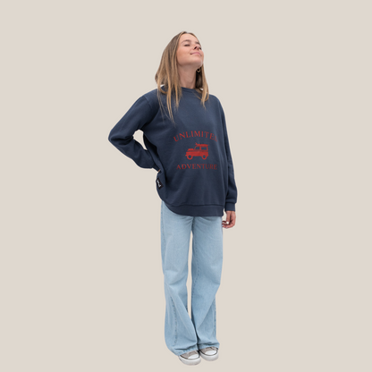 UNLIMITED ADVENTURE REGULAR CREWNECK